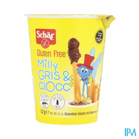 Schar Milly Gris & Ciocc. 1x52g 6630 Revogan