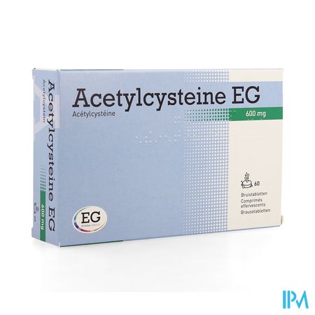 Acetylcysteine EG 600Mg Bruistabl 60X600Mg