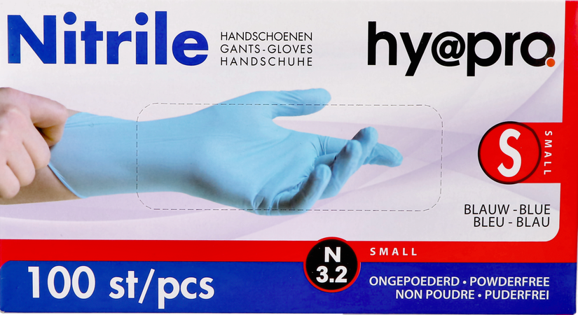 Pharmex Handschoenen Blauw Nitril S Poedervrij 100 3