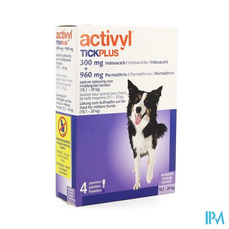 Activyl Tick Plus Sol. Spot-on 4x2ml