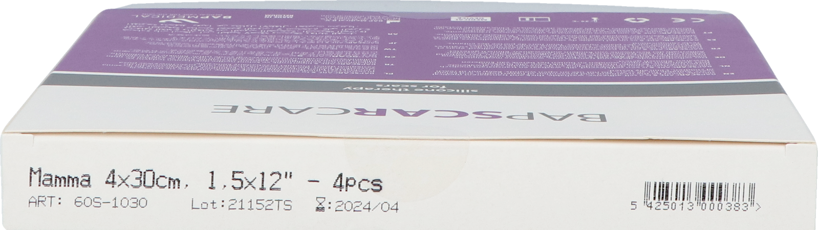 Bap Scar Care S Silicoonverb Adh 4x 30cm 2 Paar 2