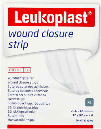 Leukoplast Wound Closure Strip 12x100mm 12 1