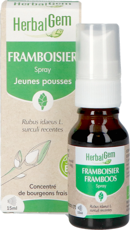 Herbalgem Frambozenstruik Bio Spray 15ml 10