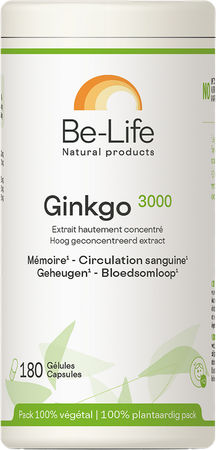Gink-go 3000 Be Life Caps 180 1