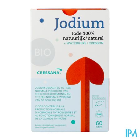 Cressana Bio Jodium+chlorella+cresson Font.caps 60 2