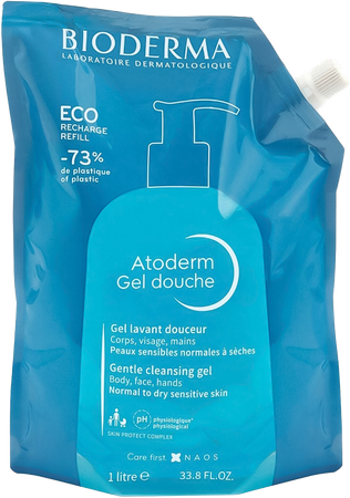 Bioderma Atoderm Gel Douche Ecorecharge 1l 1