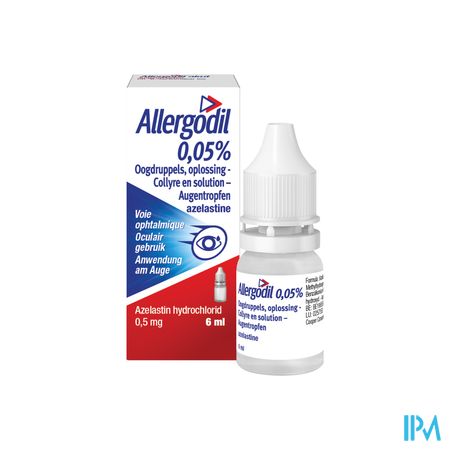 Allergodil Collyre Fl 6ml 2
