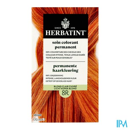Herbatint 8r Licht Koperblond 170ml 1