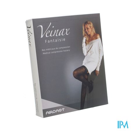 Veinax Panty Kleine Diamant 2 Lang Zwart Maat 2