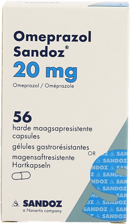 Omeprazol Sandoz Caps Enter 56 X 20mg 3