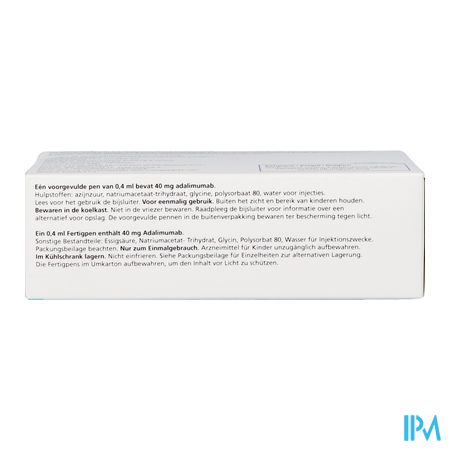 Yuflyma 40mg Orifarm Voorgevulde Pen 6+6 Alc. Doek 4