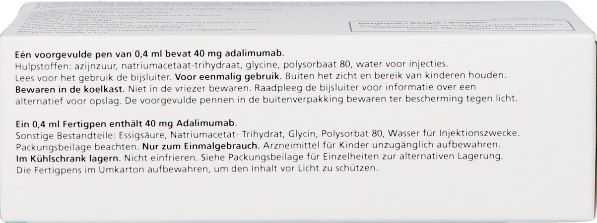 Yuflyma 40mg Orifarm Voorgevulde Pen 6+6 Alc. Doek 4