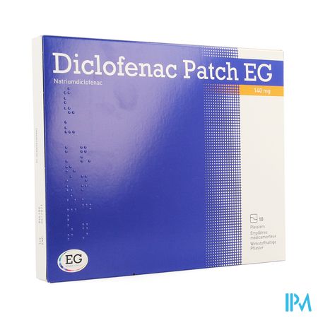 Diclofenac Patch EG 140Mg Emplatre 10