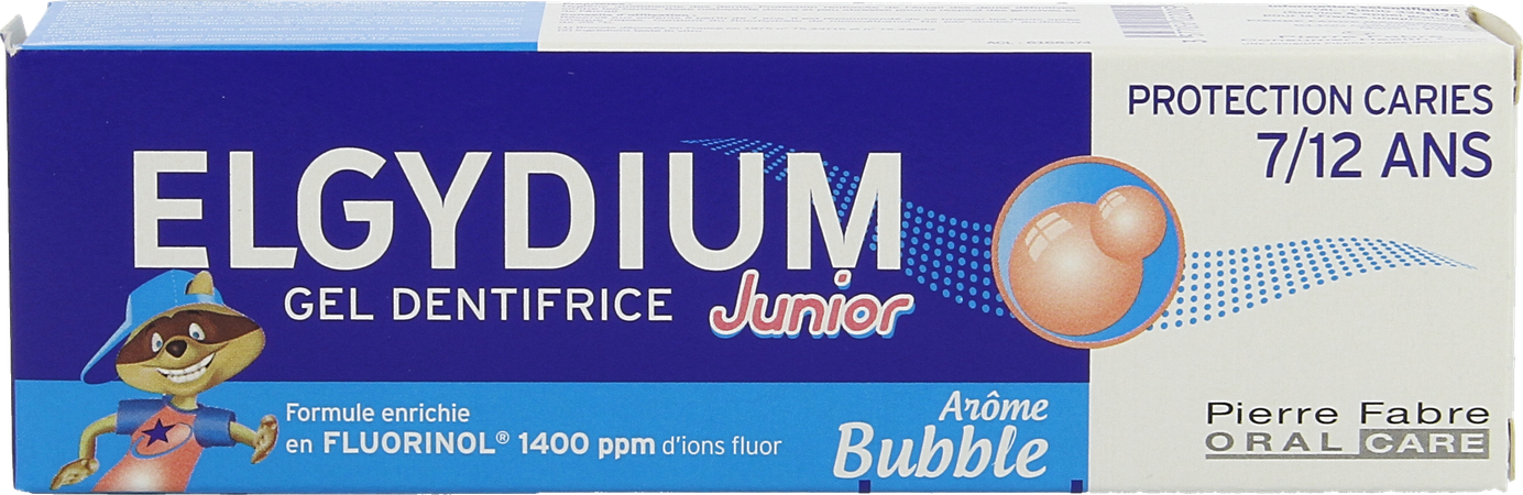 Elgydium Junior Bubble Dentifrice Tube 50ml 3
