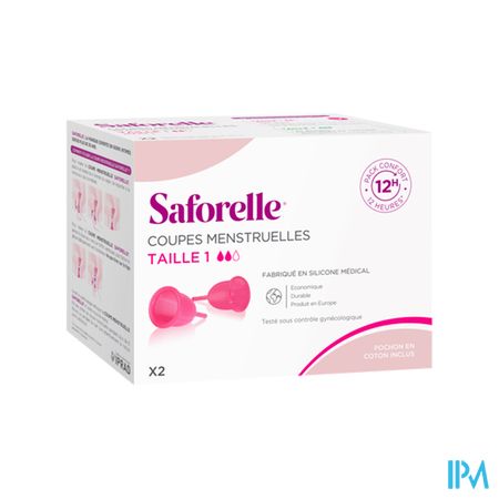 Saforelle Cup Protect Menstruatie Cups T1 2