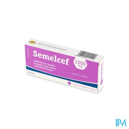 Semelcef 1000mg Hond Comp 6