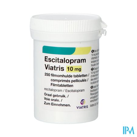 Escitalopram Viatris 10mg Filmomh Tabl 250 Pot Idd