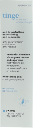 Tinge Acne Spot Correctie Gel Tube 20ml 1