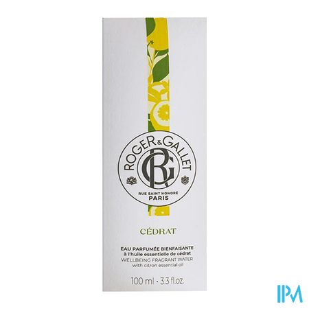 Roger&gallet Cedrat Eau Parfumee 100ml 4