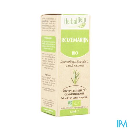 Herbalgem Rozemarijn Maceraat 15ml