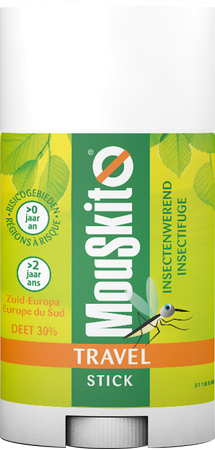 Mouskito Travel Stick Zuid-Europa 30% DEET 40 ml