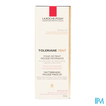 La Roche Posay Toleriane Fdt Mousse 01 30ml 2