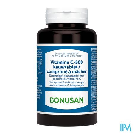 Vitamine C-500 Kauwtabl 60 Bonusan 3