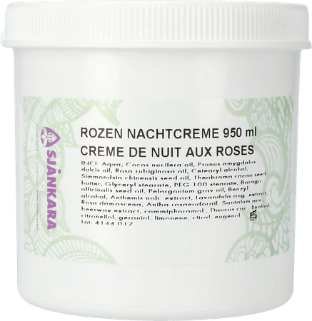 Sjankara Rozen Nachtcreme 950ml 1