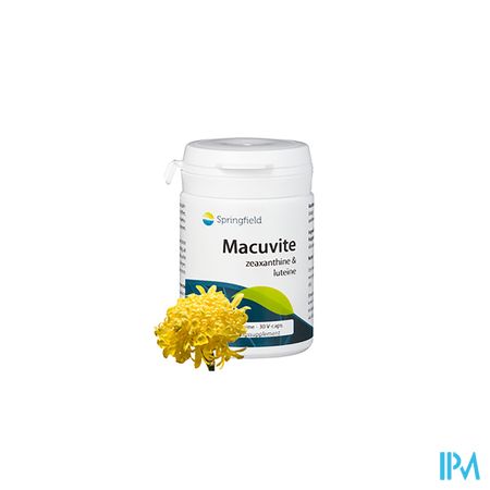 Macuvite Zeaxanth.800mcg/lut.6mg Springf.v-caps 30