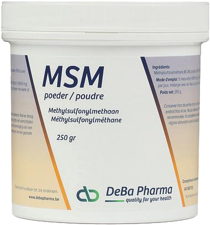 Msm Pdr Soluble/ Oplosb 250g Deba 2