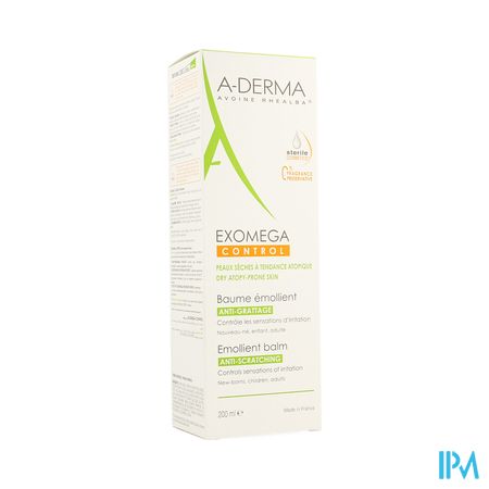 Aderma Exomega Control Balsem Emolier. Tube 200ml