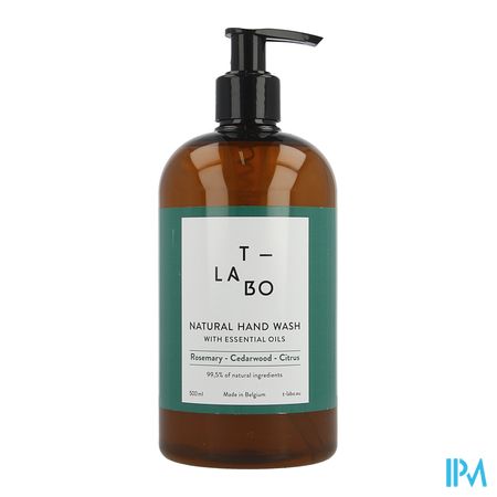 T Labo Nat. Handzeep Rozemarijn Ceder Citrus 500ml