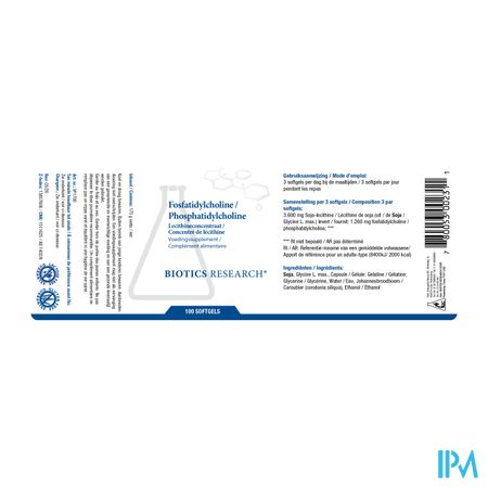 Fosfatidylcholine Biotics Caps 100 7
