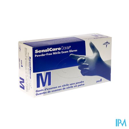Sensicare Ice Nitrile Gants Chirurg. S/pdr M 200