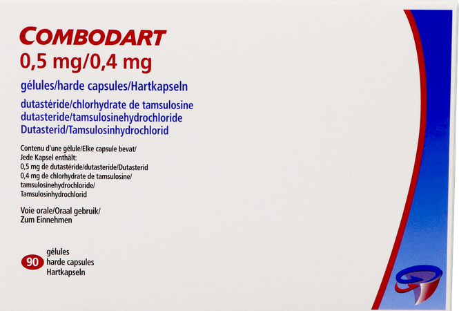 Combodart Pi Pharma 0,5mg/0,4mg Caps Dure 90 Pip 3