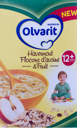 Olvarit Havermout & Fruit 12m 250g 1