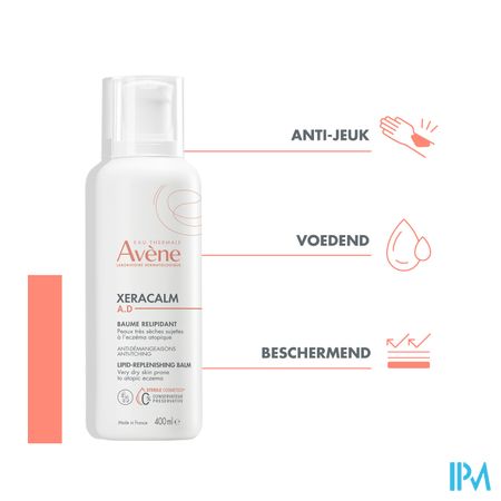 Avene Xeracalm Ad Balsem Relipiderend 400ml 8