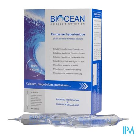 Biocean Hypertonic Quinton Amp 30x10ml 1