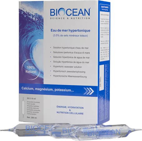 Biocean Hypertonic Quinton Amp 30x10ml 1