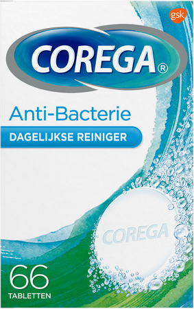 Corega Anti Bacterie Tabl 66 3