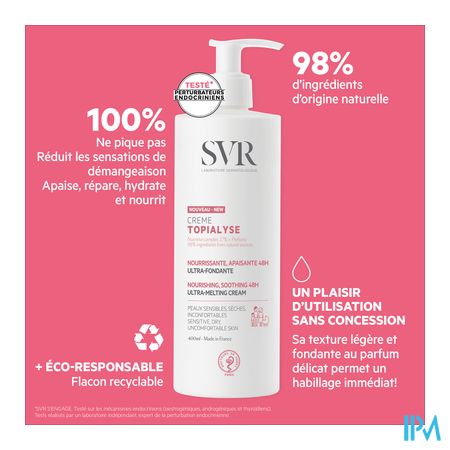 Svr Topialyse Creme 400ml 5
