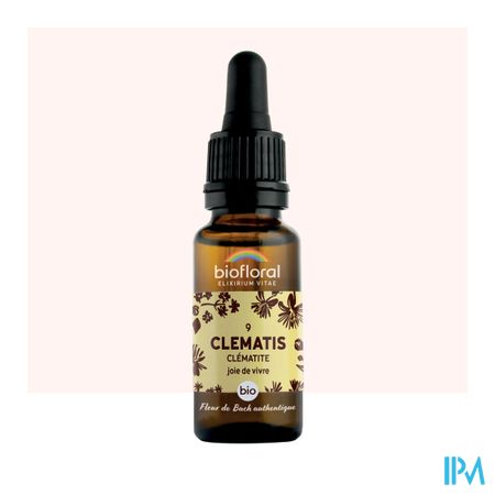 Biofloral Bachbloesem 09 Clematis Bosrank Bio 20ml 2