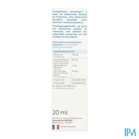 Ineldea Melatonine Spray 20ml 7