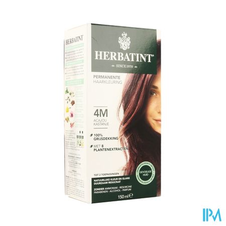 Herbatint Kastanjebruin Acajou 4m 150ml