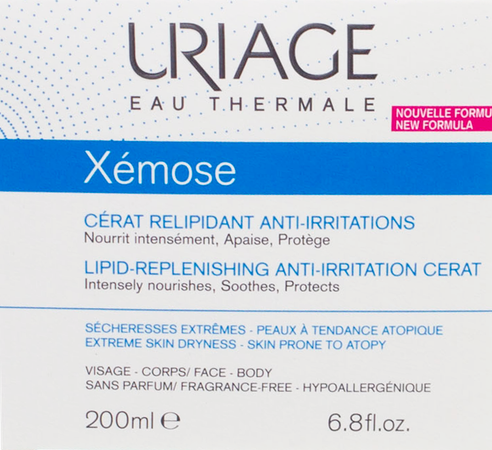 Uriage Xemose Cerat Creme Relipid. A/irrit. 200ml 5