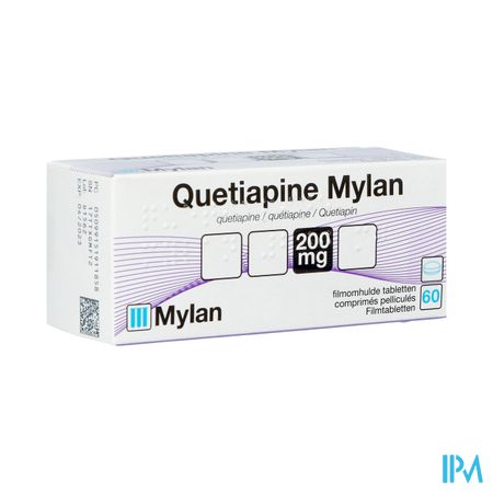 Quetiapine Viatris 200mg Filmomh Tabl 60