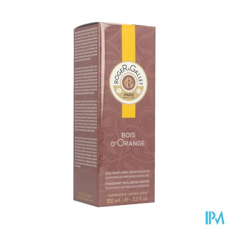 Roger&gallet Bois Orange Water Parf Vapo 100ml