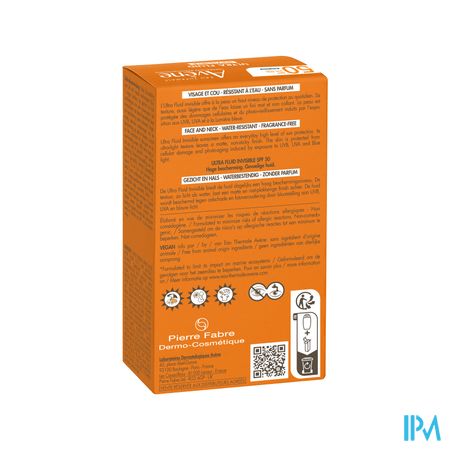 Avene Zon Spf50 Ultra Fluid Invisible 50ml 1