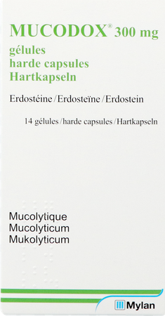 Mucodox 300mg Caps 14 2