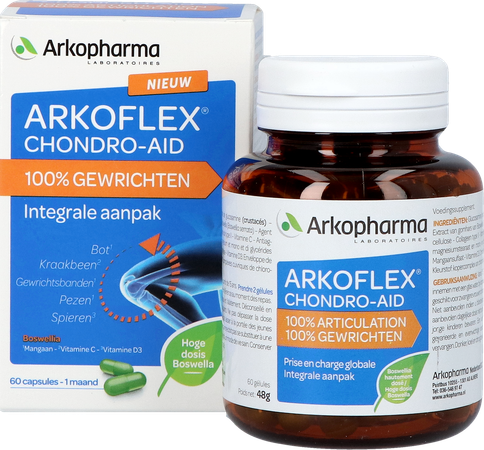 Arkoflex Chondro-aid 100% Gewrichten Caps 60 12